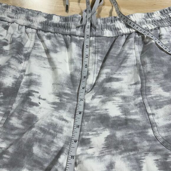 Athleta Farallon Printed Jogger Inversion Light Grey Women's Size 24 NWOT STAIN - Picture 10 of 11